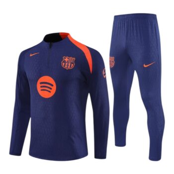 25/26 Barcellona Tracksuit Purple/Orange